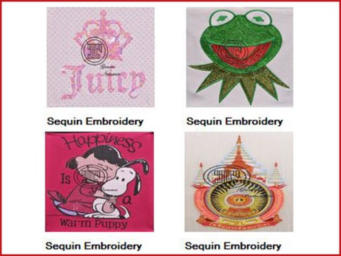 งานปักเลื่อม 