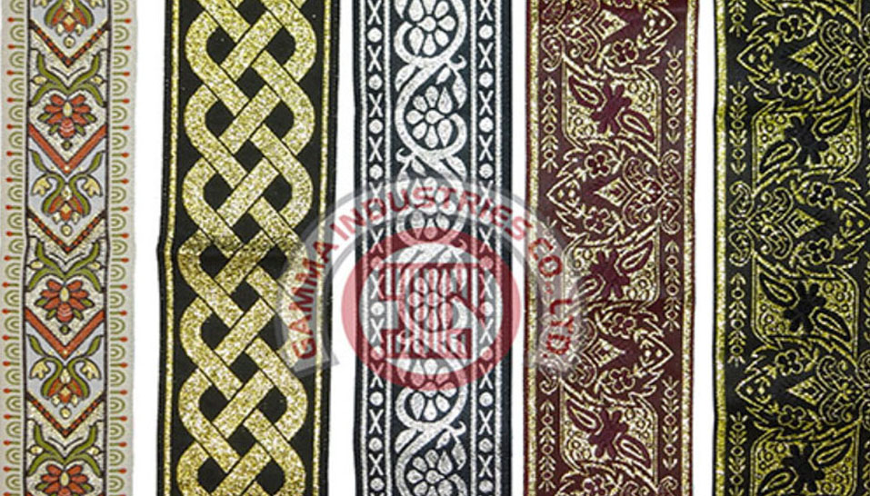 งานเทปทอ โรงงานปักผ้าแกมม่า